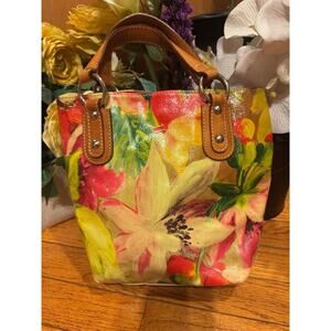 MAURIZIO TAIUTI hand painted SMALL BAG TOTE (PU120
